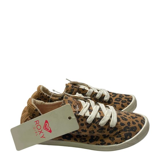 roxy leopard slip on